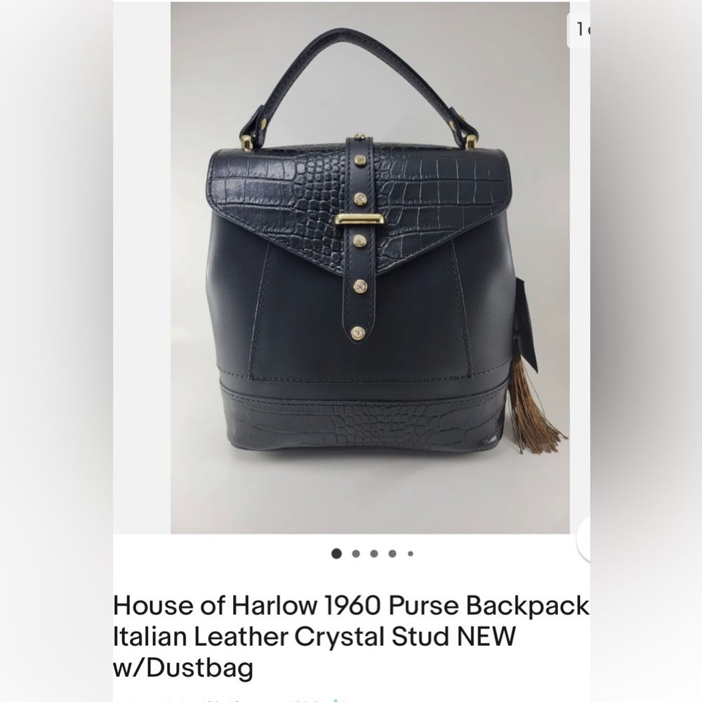 🔥🔥in New House of Harlow 1960 purse backpack🔥🔥